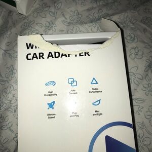 Wireless Car Adapter - White